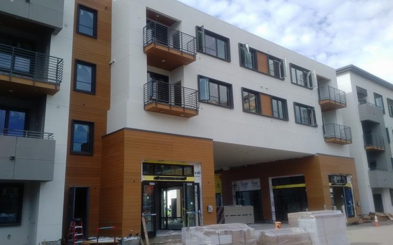 Private apartments, Menlo Park, California